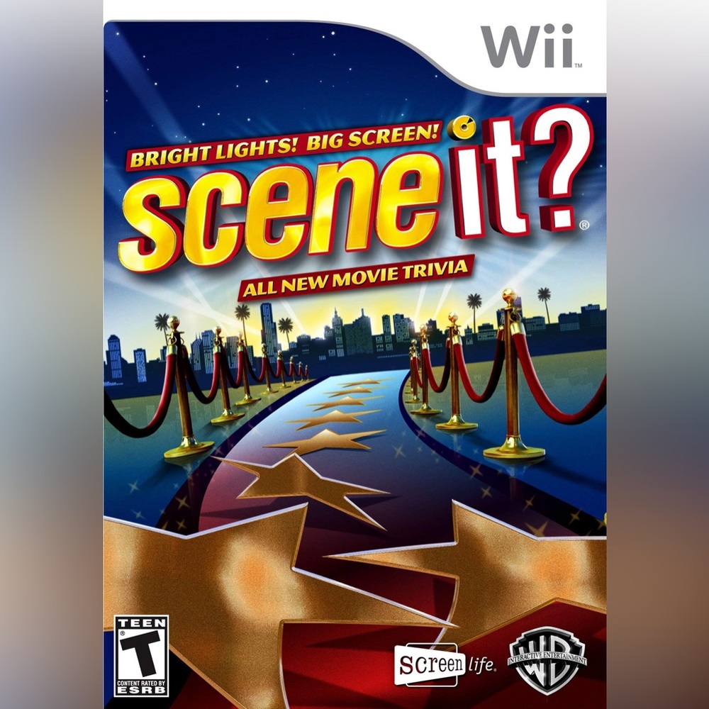 Scene It? Bright Lights! Big Screen! For Nintendo Wii